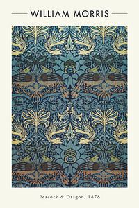 William Morris - Pfau & Drache