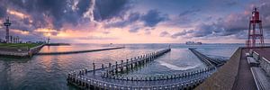 Panorama de la ligne d'horizon de Vlissingen II
