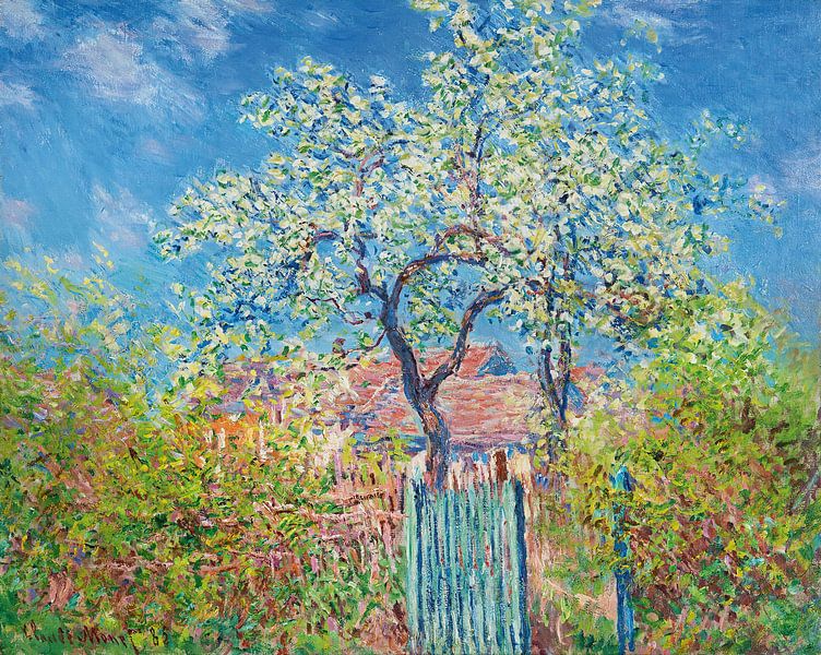 Pear Tree In Bloom, Claude Monet by Masterful Masters