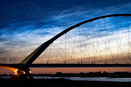 Nachtwolken Nimwegen von Henk Kersten
