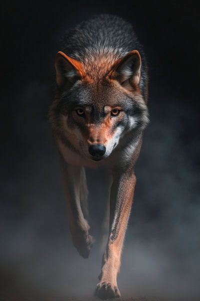 Loup par Poster Art Shop