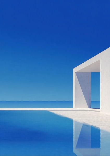 Architecture de piscine minimaliste par Niklas Maximilian