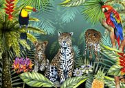 Tropical plants wild animals by Geertje Burgers thumbnail