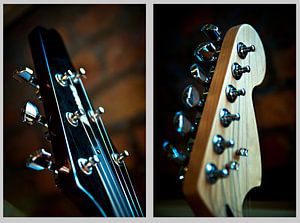 Gitarre / Wirbel / Saiten