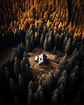 House in the mountains by fernlichtsicht