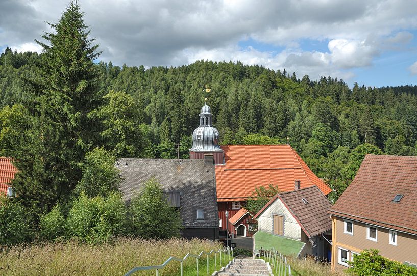 Altenau in the Harz Mountains by Peter Eckert