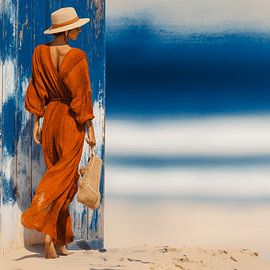 Du sable sous ses pieds