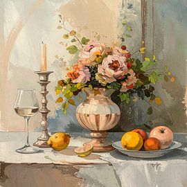Romantic and dreamy still life by Studio Pieternel