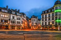 Bouillon by night: Place Saint-Arnould von Frans Blok Miniaturansicht