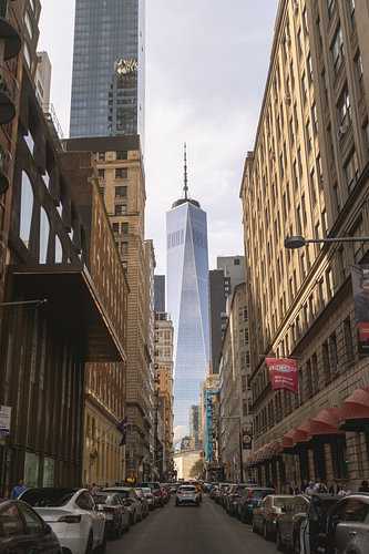 New York | Blick auf das One WTC
