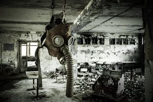 The Pixel Corner - Gas mask room