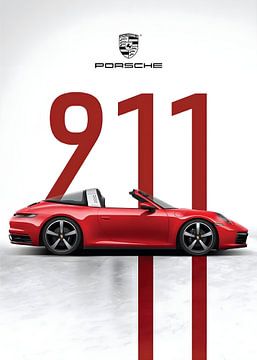 Porsche 911 van Gapran Art