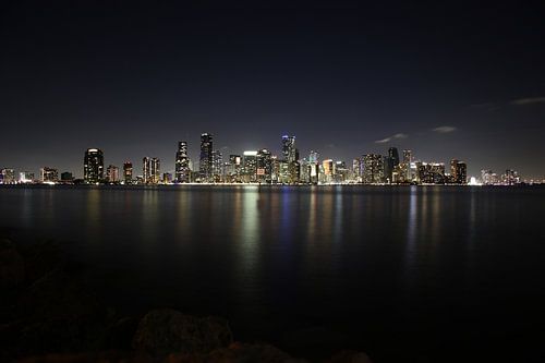 Skyline von Miami von Robert Verbrugge