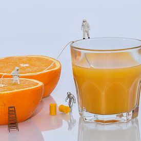 Orange juice by Sandra Raangs