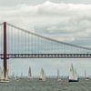 Ponte 25 de Abril - Lissabon - Portugal van Teun Ruijters