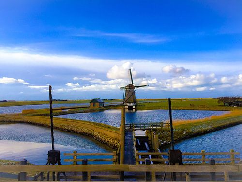Texel islands windmill 'het Noorden'