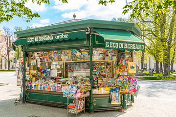 Bergamo kiosk by Stefania van Lieshout