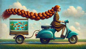 Not without my goldfish by Art Studio RNLD