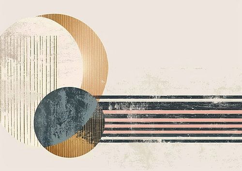 Bauhaus Japandi Abstrait | Japandi