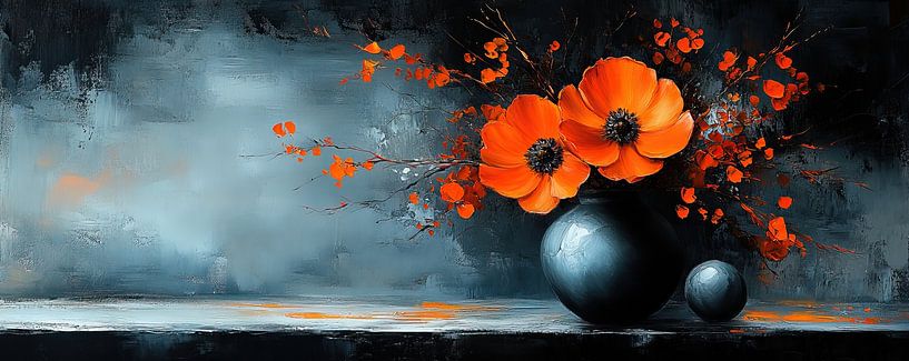 Blumen modern von Kunst Laune