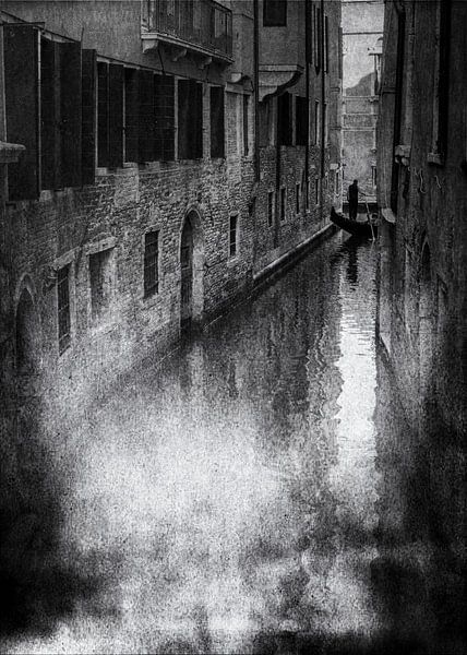 Gondoliere Venedig von Frank Andree