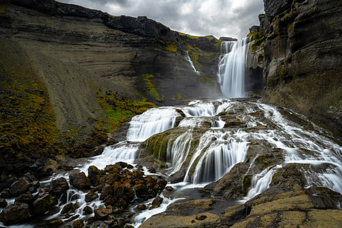 L'Ófærufoss dans l'Eldgjá. Inchangé, mais transformé