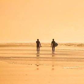 Surf, zee en strand Ameland van Nicole Nagtegaal