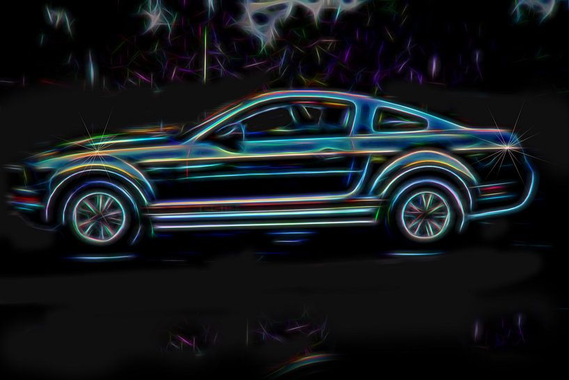Mustang V6, Ford muscle car by Atelier Liesjes