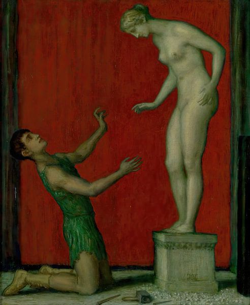 Franz von Stuck - Pygmalion (1926) van Peter Balan