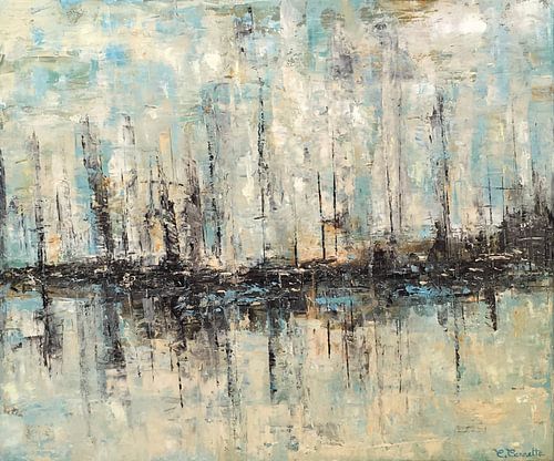 Zonsopgang in de jachthaven