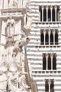 Gros plan sur la cathédrale de Florence