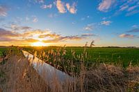 Sonnenaufgang in Friesland