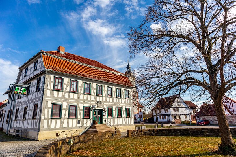 Frühlingsspaziergang durch die Kleinstadt von Breitungen - Thüringen - von Oliver Hlavaty