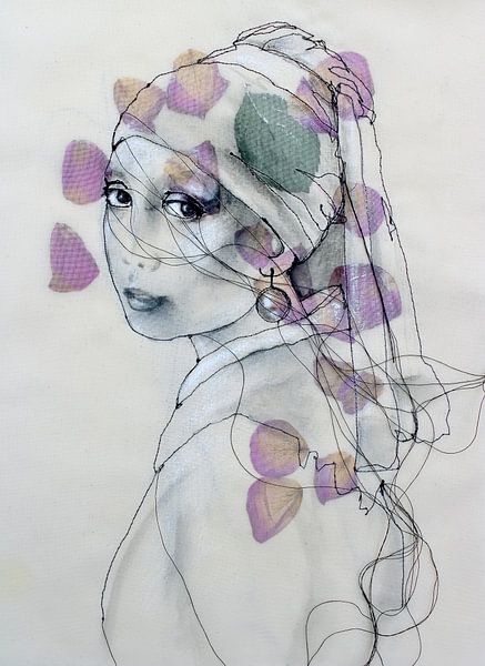 Girl with a Pearl Earring. par Kim Rijntjes