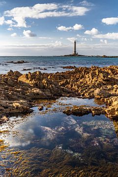 Vuurtoren Phare de Goury in Normandië - Frankrijk van Martijn Joosse
