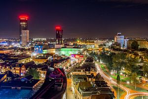 Leeuwarden de nuit sur Alex De Haan