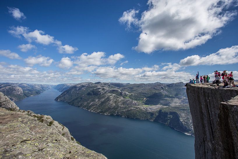 Preikestolen (&quot;la chaire&quot;) par Peter van Rooij