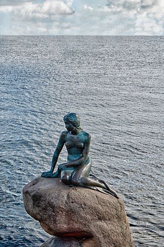 De kleine zeemeermin in Kopenhagen