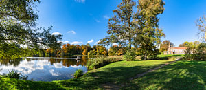 Schwanenteich im Schlosspark Putbus