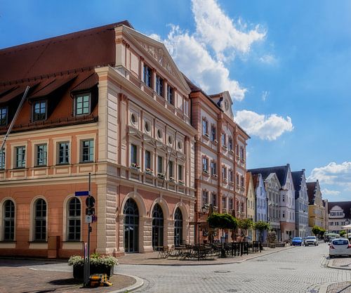 Historische oude stad van Dillingen