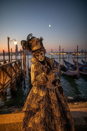 La nuit au carnaval de Venise