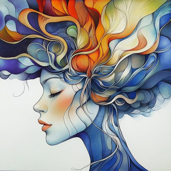 Dame d'art par Jutta Maria Pusl