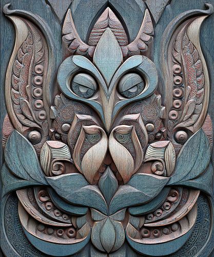 Owl Haida by Jacky