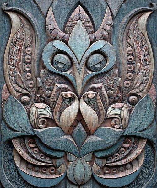 Owl Haida by Jacky