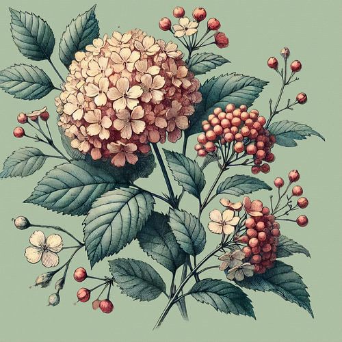 Bloesems en bessenpracht