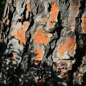 Abstrakte Rinde IV