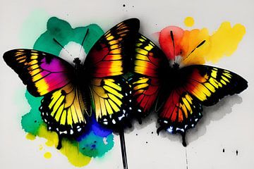 Vleugels van kleur: een eerbetoon aan de schoonheid van vlinders van ButterflyPix
