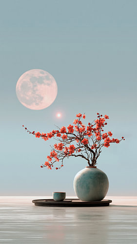 Moon Blossom – Silent Harmony by Preet Lambon