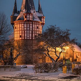 Junker Hansen Turm im Winter von Jürgen Schmittdiel Photography