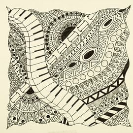 Zentangle Kunst von Anja  Bulté